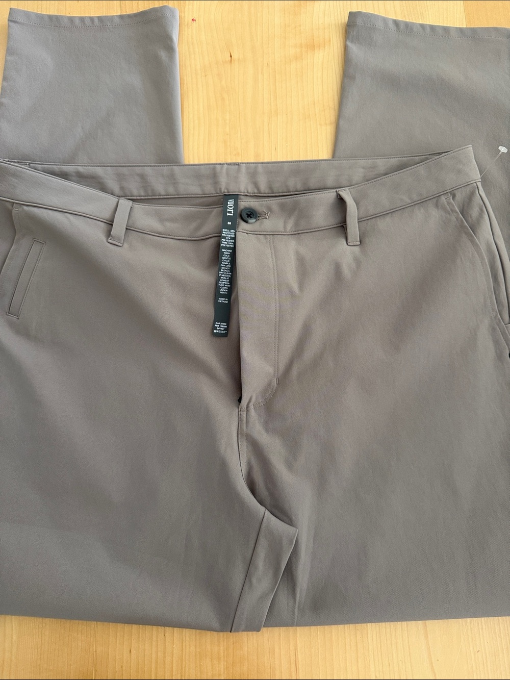 Vuori Men's Taupe-Like Stretch Chinos